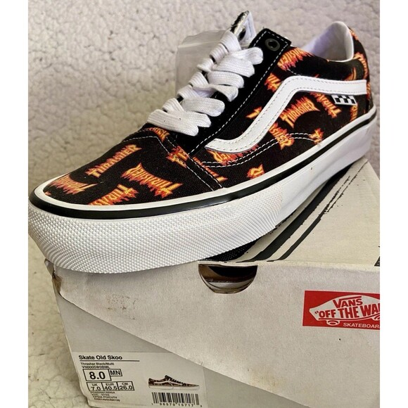 Vans x Thrasher Old Skool Skate Shoes – Men’s 8 / Women’s 9.5 - Picture 2 of 6